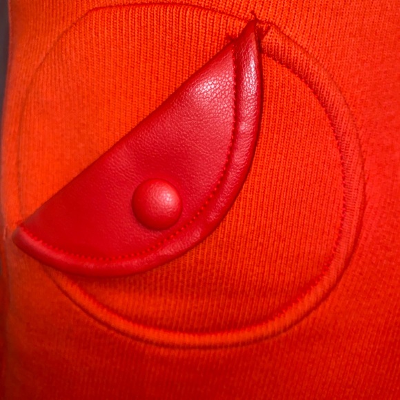 Marc Jacobs, Red, Wool Skirt with Leather Detail, Size 6 - Picture 4 of 8